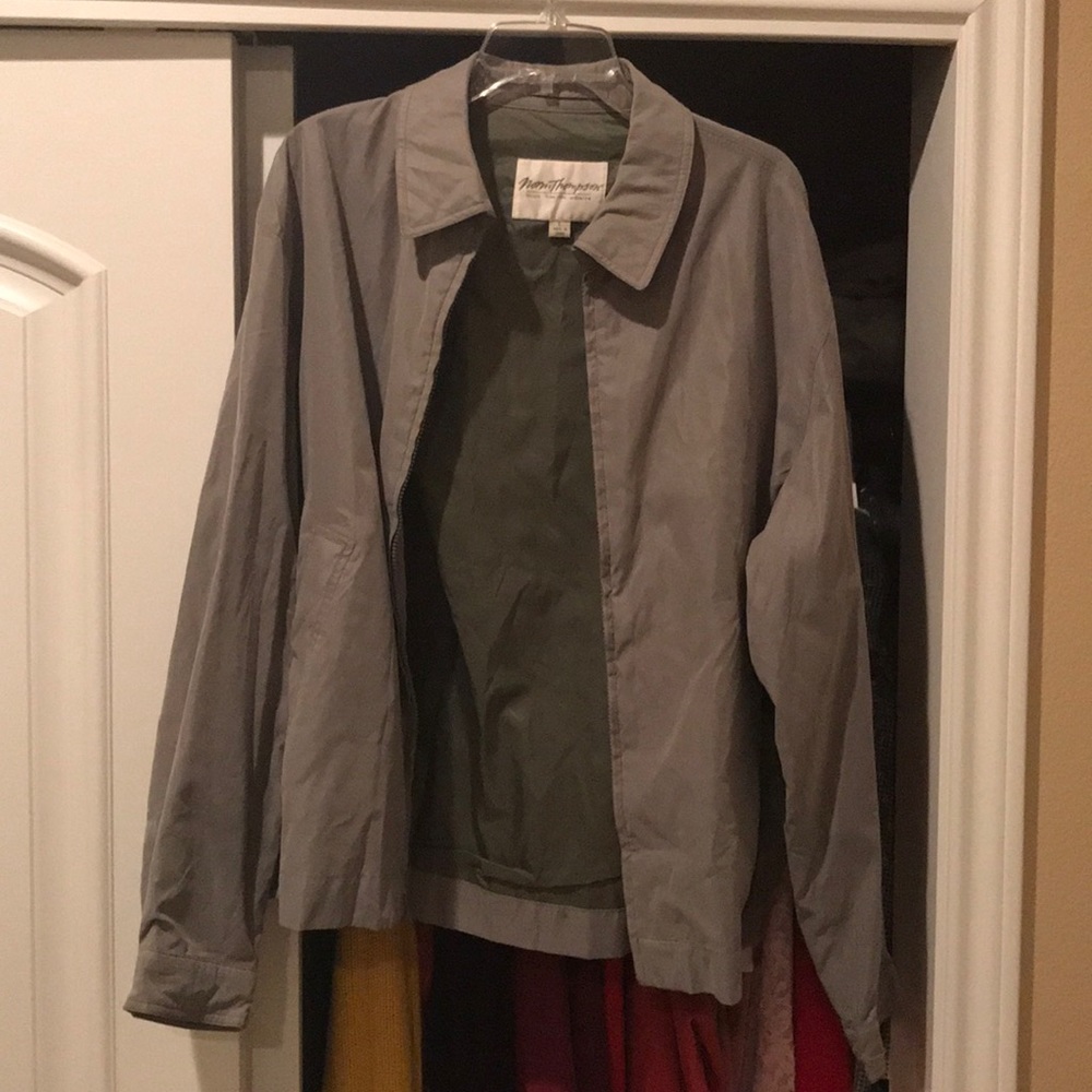 Olive Green Bomber Jacket