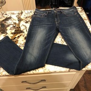 Express barley boot mid rise jeans