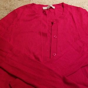 Ann Taylor loft red sweater