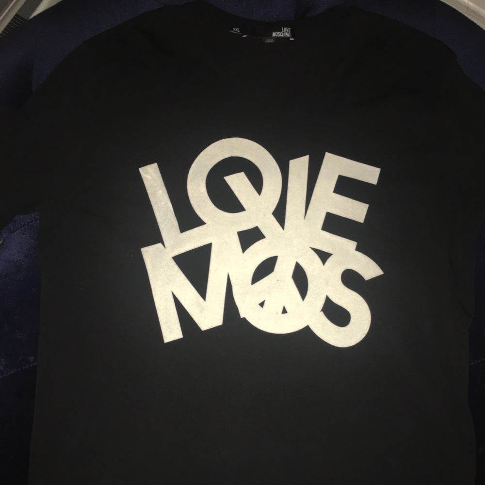 Black Moschino shirt