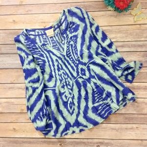 Anthropologie Vanessa Virginia Peasant Top