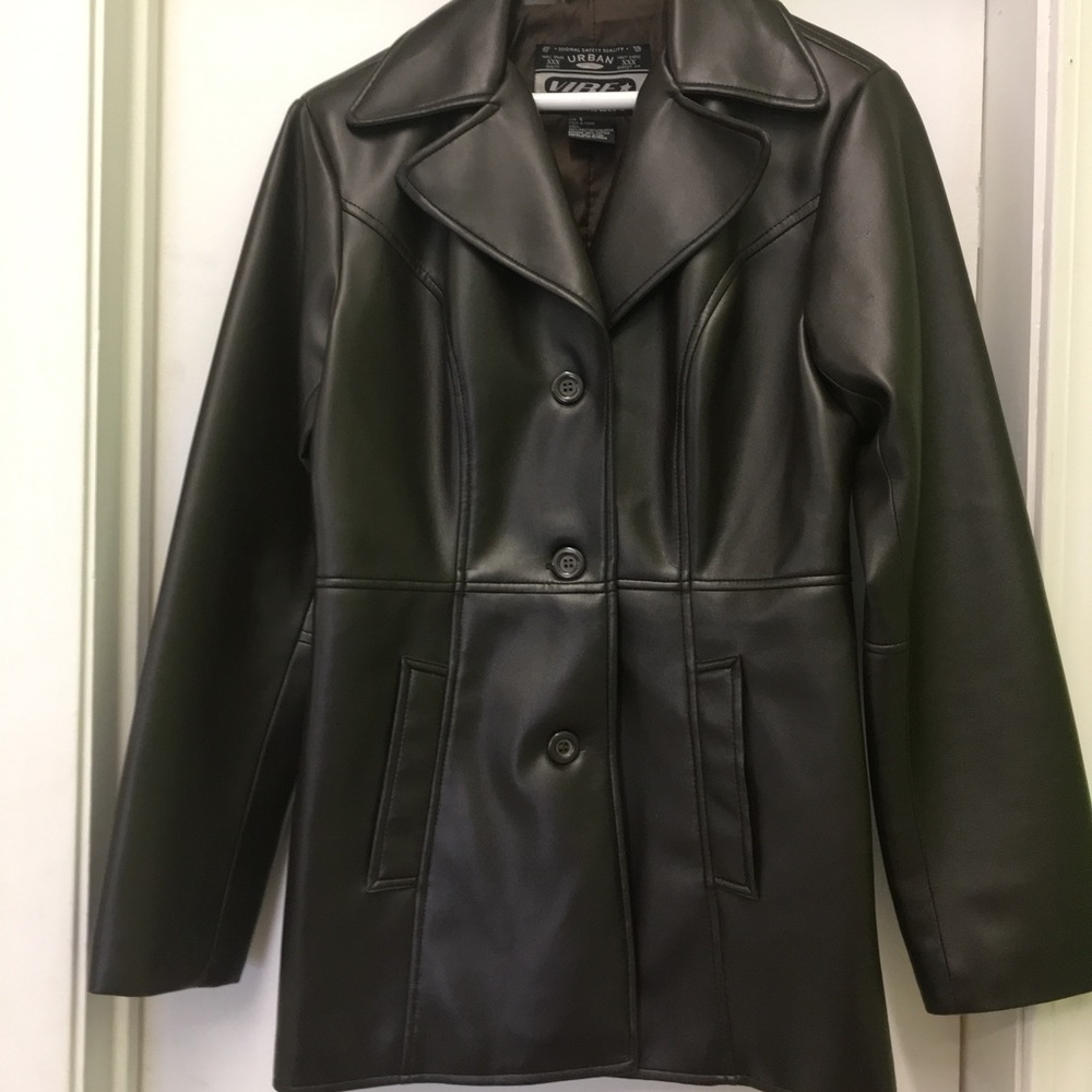 Urban Vibe Faux Leather Jacket