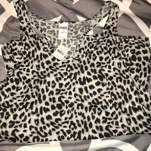 Cheetah tank top