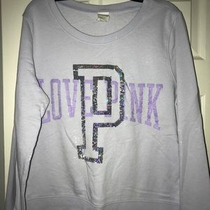 Pink Victoria’s Secret sweater