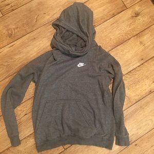 Nike gray hoodie size medium