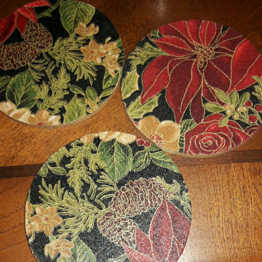 Set of there coek coasters