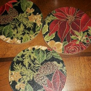 Set of there coek coasters