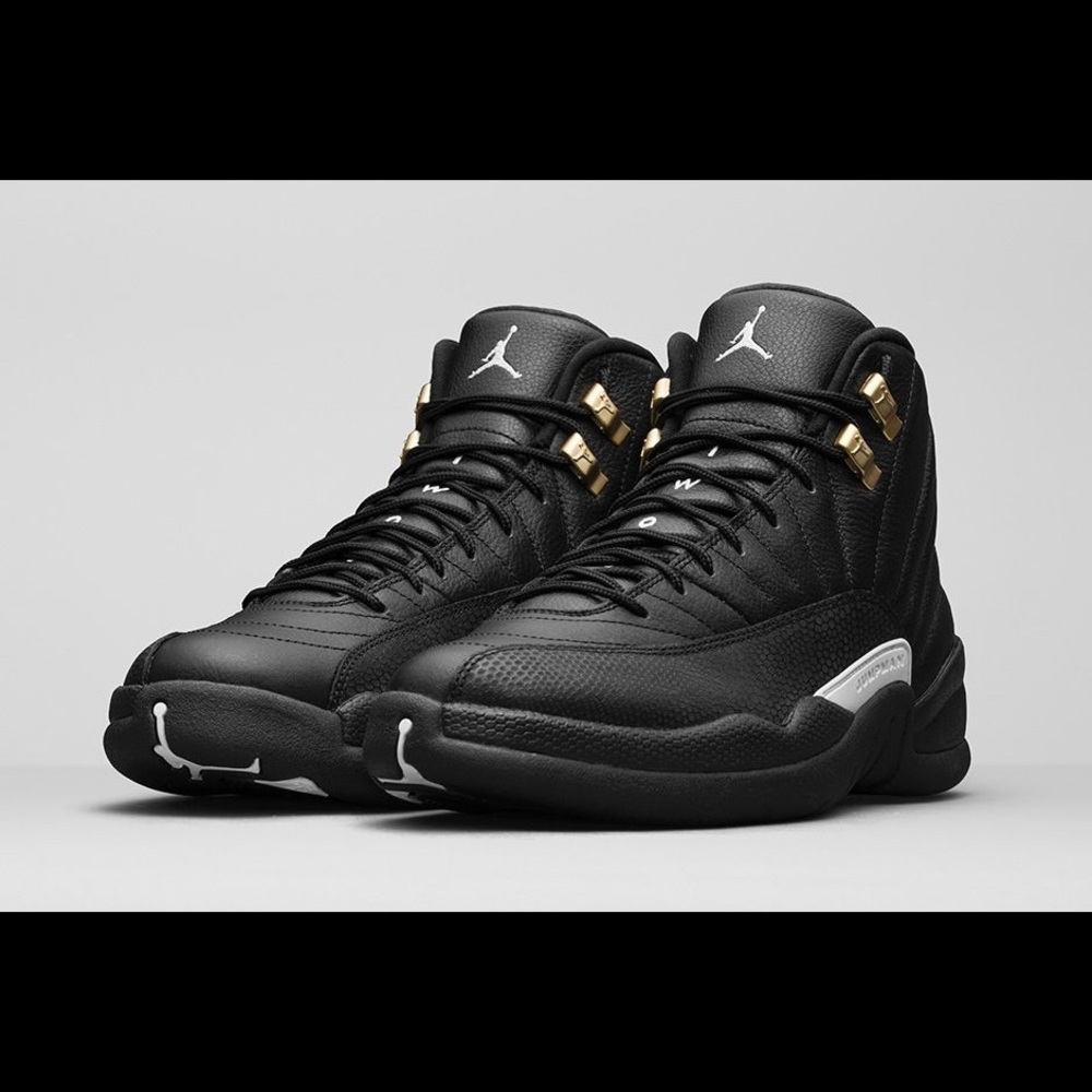 Black master 12s Jordan's