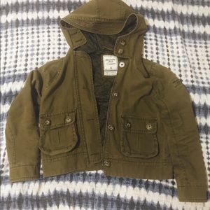 Abercrombie utility jacket with hood