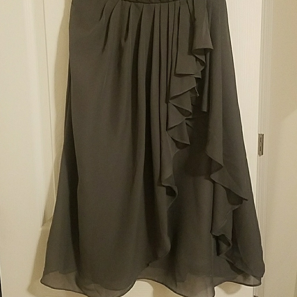 Grey bridesmaid dress - Picture 3 of 5