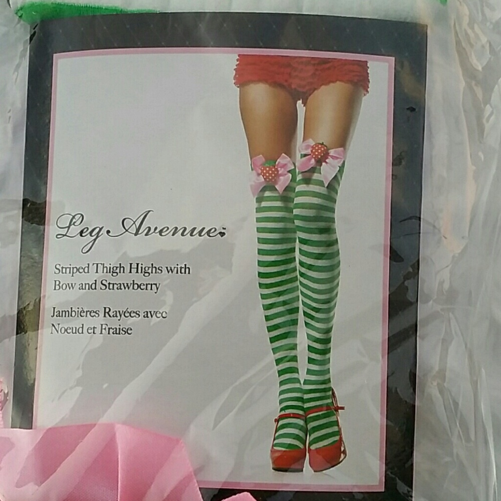 Striped Thigh High