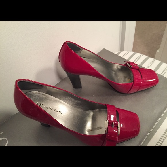 anne klein red shoes