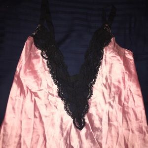 Victoria’s Secret slip pink satin