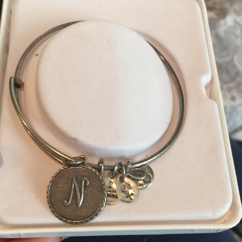 Alex and ani bracelet “ N “