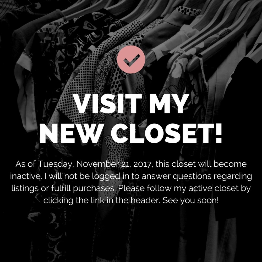 Visit my new closet!