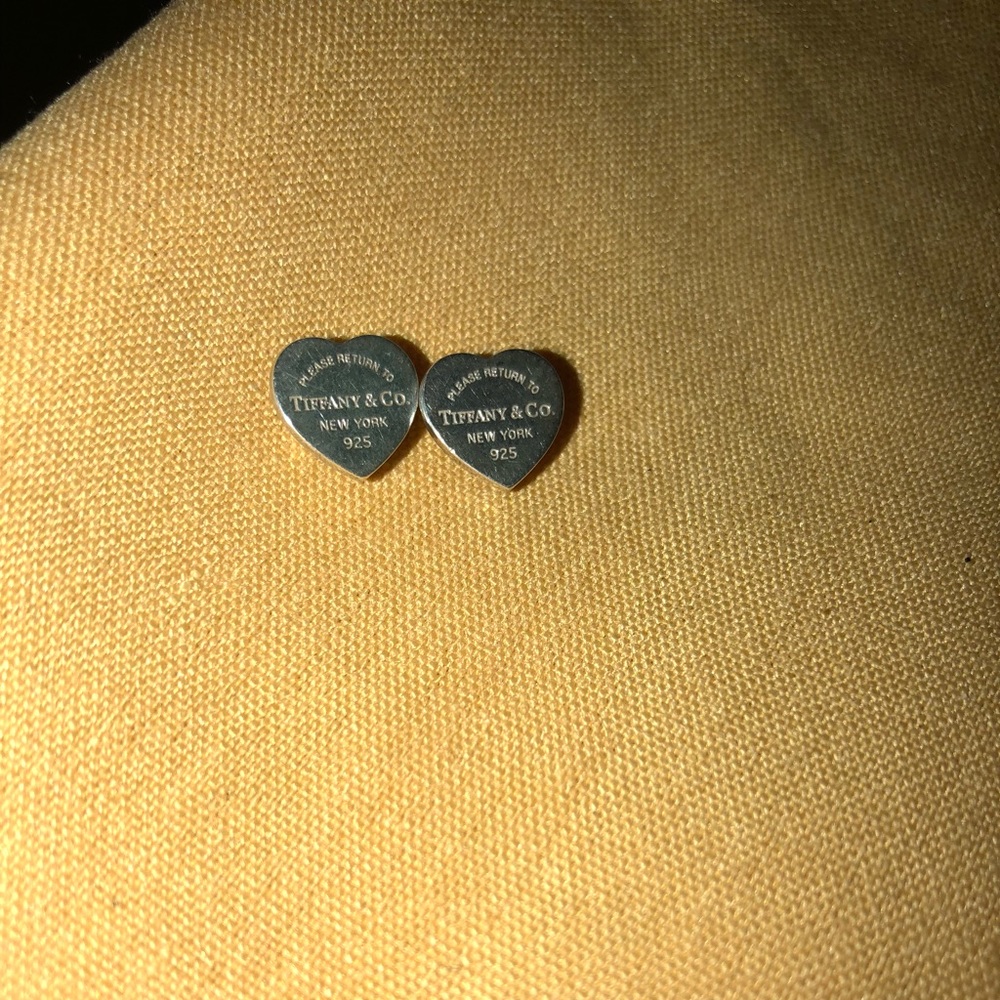 Tiffany &Co. heart earrings