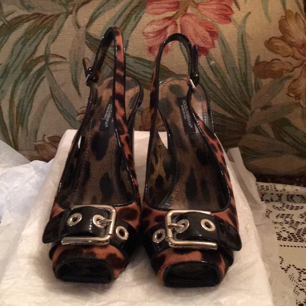 Dolce and Gabbana pumps.