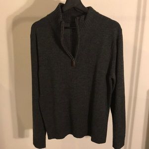 Jcrew Men’s Quarter Zip Slim Fit Sweater