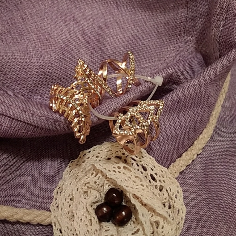 Set of 3 Gold rings