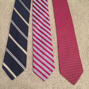 Bundle of 3 Tommy Hilfiger ties