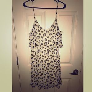 Animal Print Mini Dress