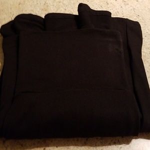 Solid black lularoe maxi skirt