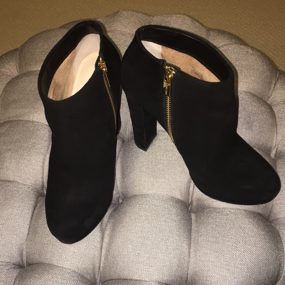 Black Michael Kors booties