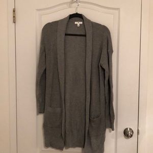 BP shawl lapel cardigan