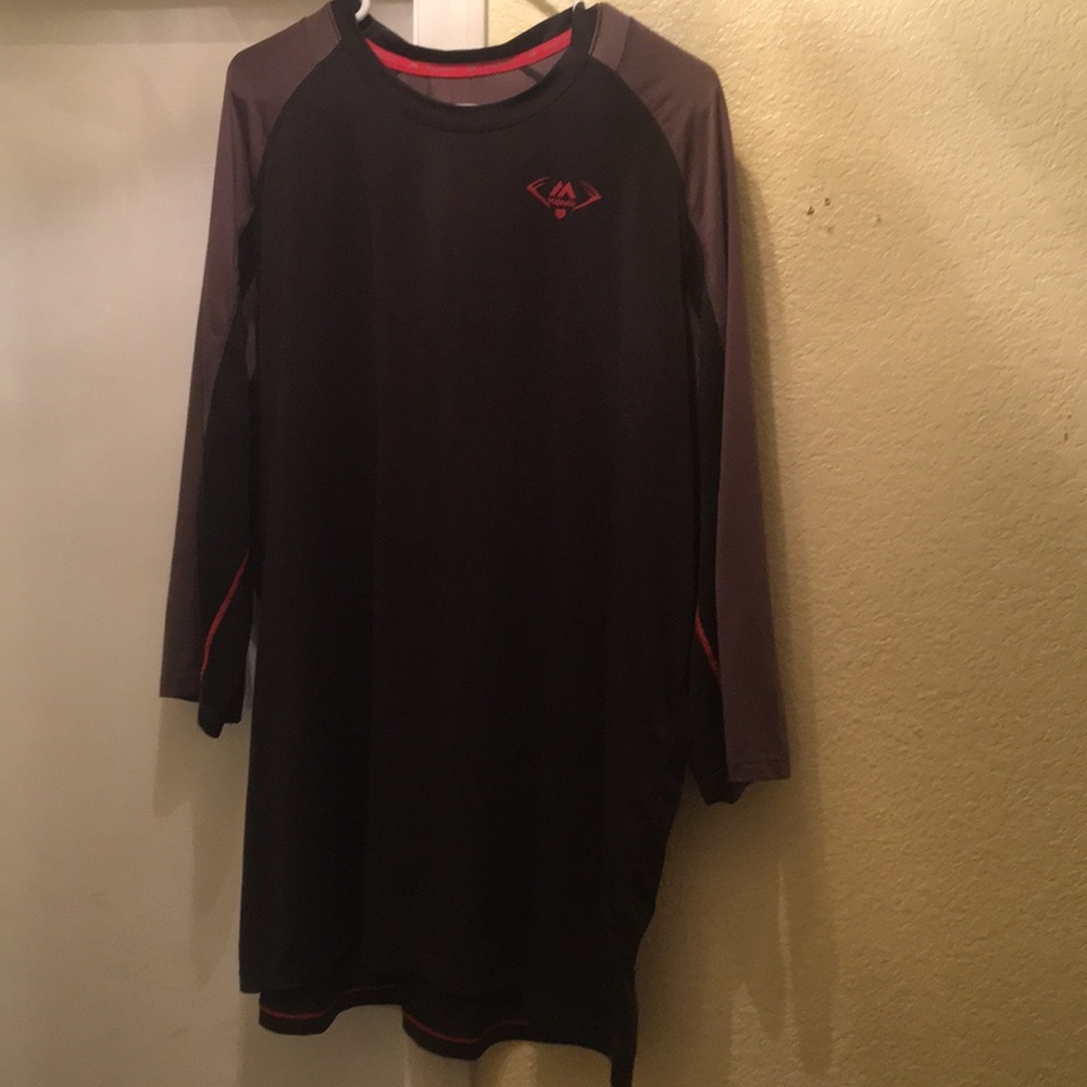 Majestic 2X Baseball 3/4 Sleeve