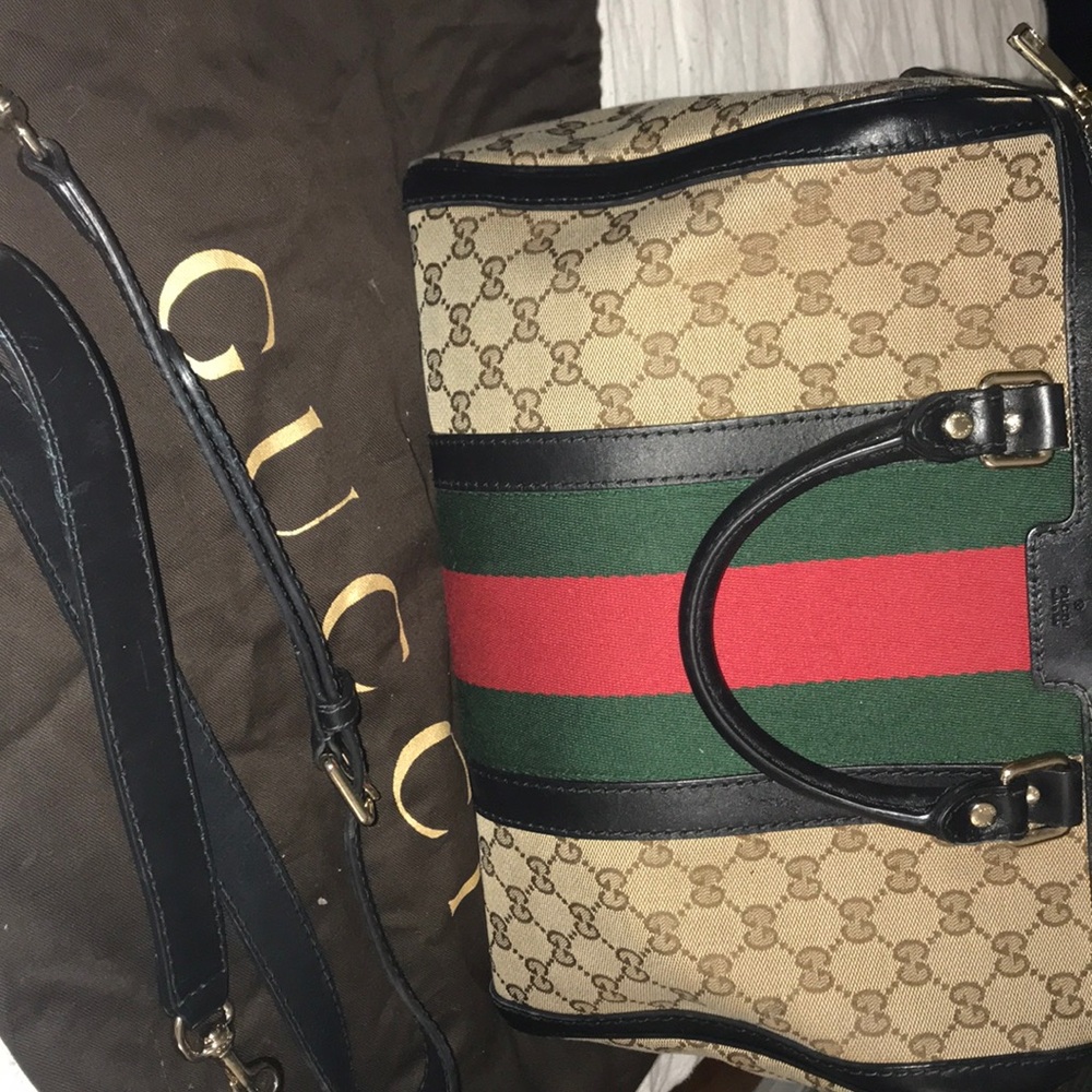 Gucci Vintage Boston Bag