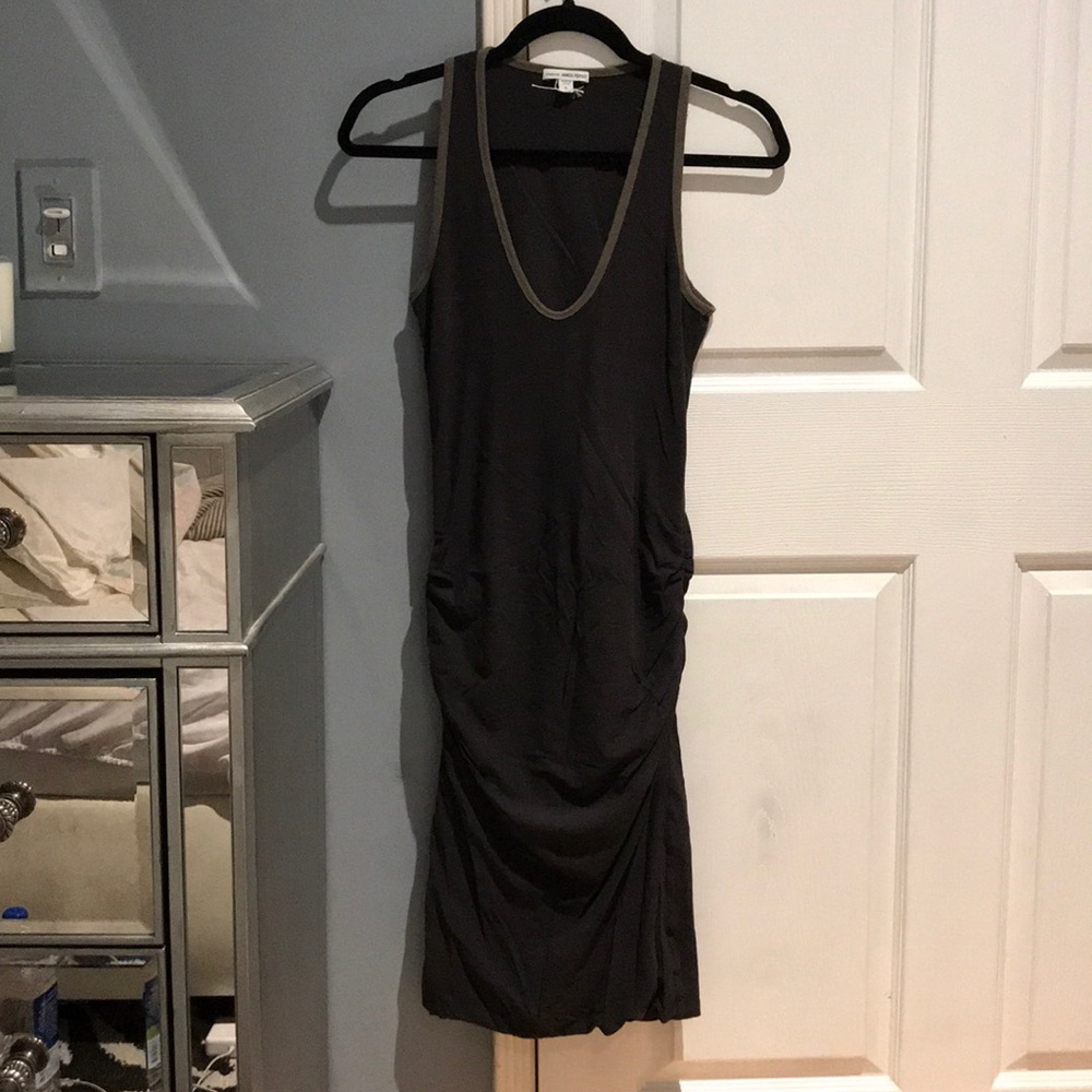 James Perse Shirred Dress
