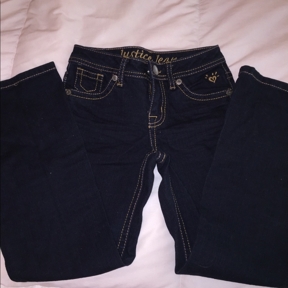 BOOKCUT JUSTICE JEANS💙