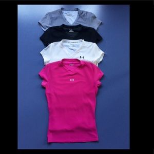 UNDER ARMOUR WORK OUT T's