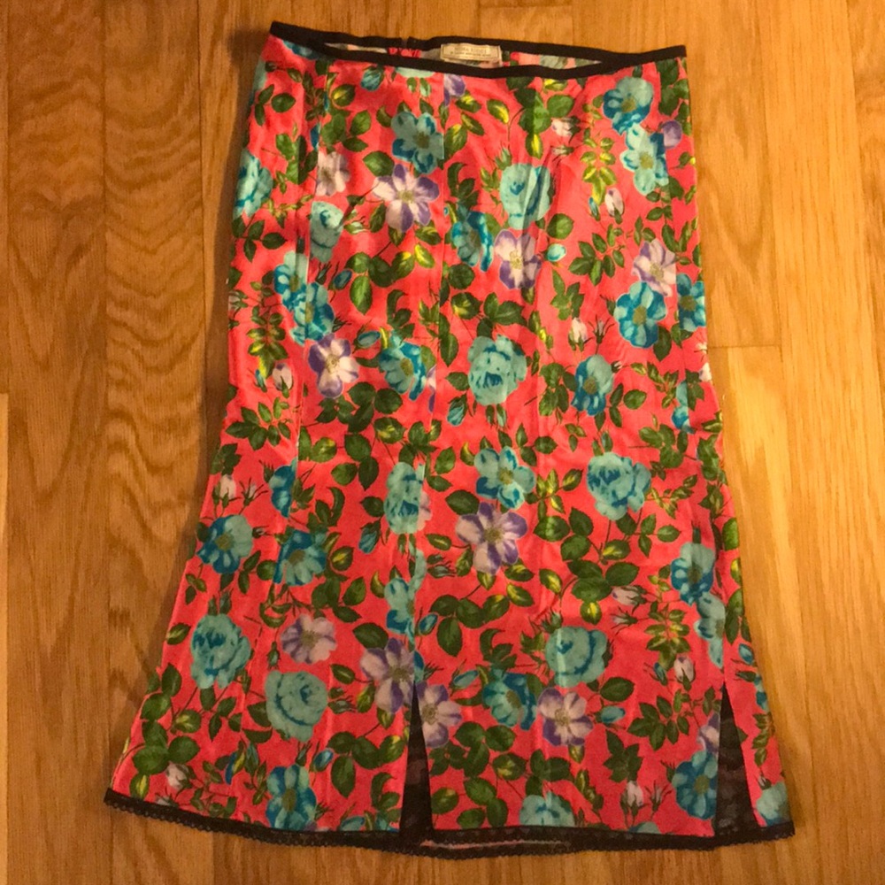Nina Ricci silk skirt