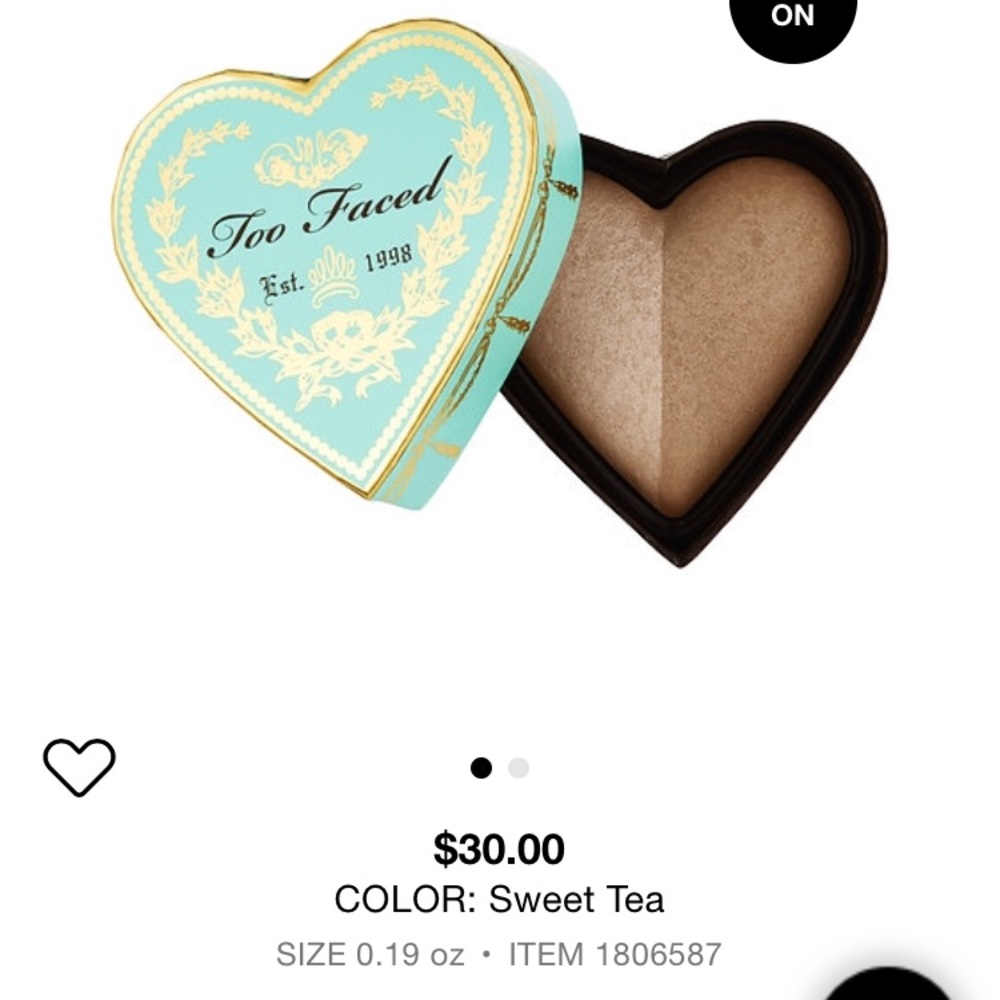Too Faced Sweethearts Bronzer in Sweet Tea