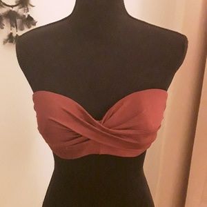 H&M Strapless Swim Top