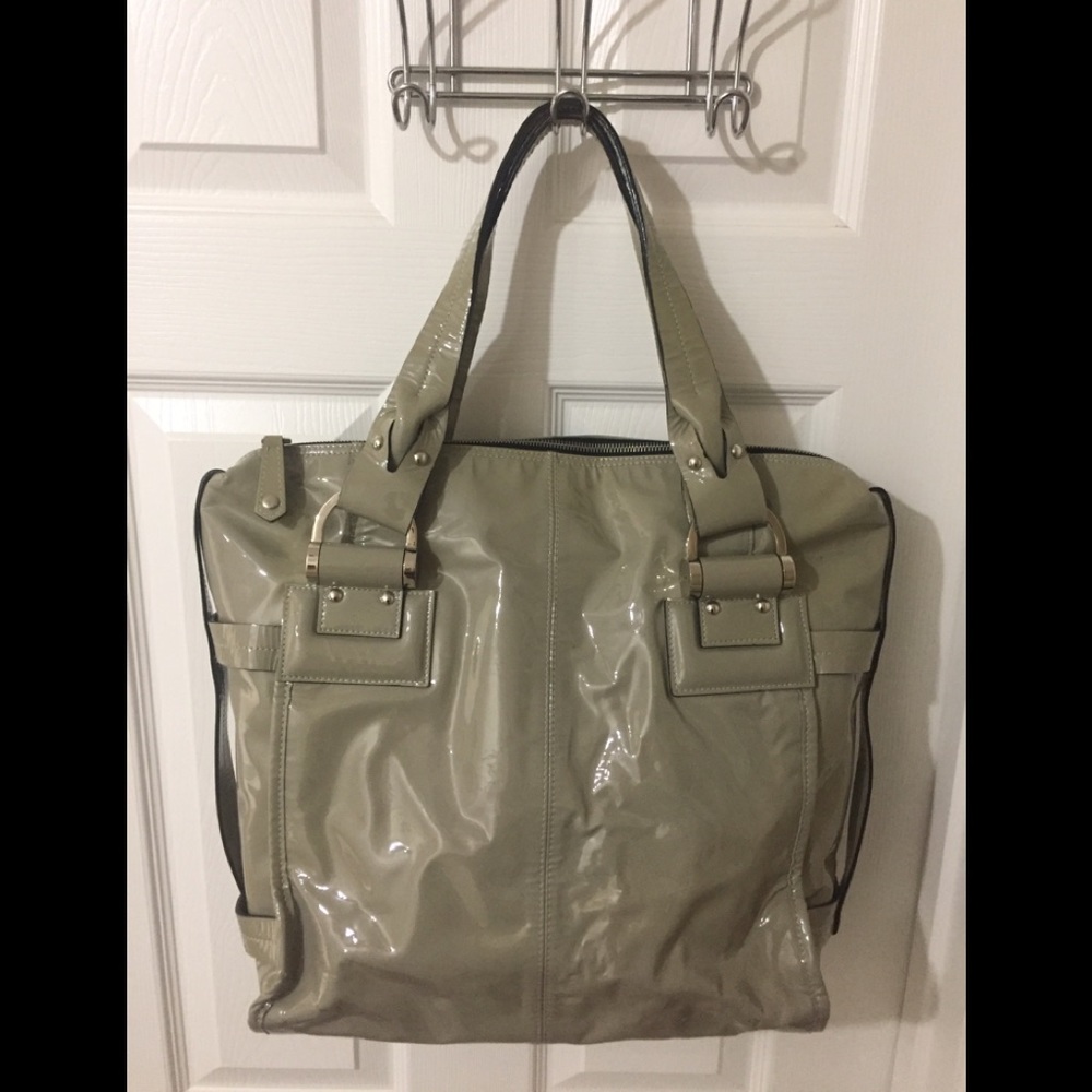 NWOT BE&D Belleville Patent Leather Tote