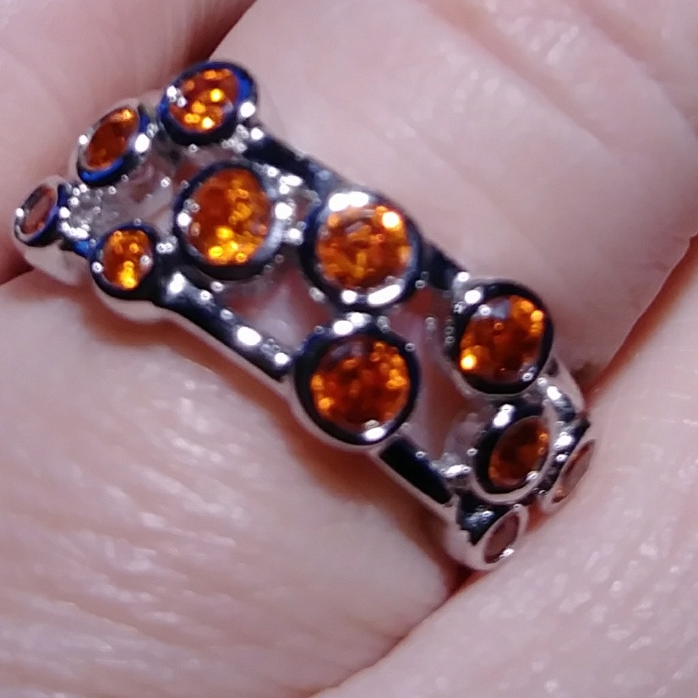 Sterling silver & precious stones