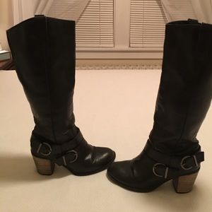 Wide calf 8.5 Black boots