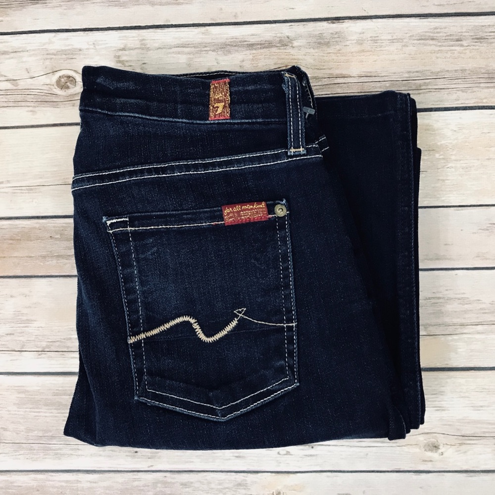 7 For All Mankind Kimmie Bootcut Size 28