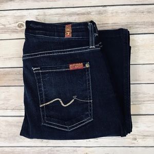 7 For All Mankind Kimmie Bootcut Size 28