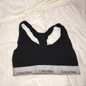 Calvin Klein black bra