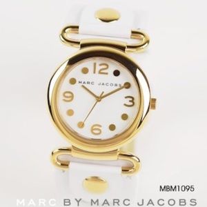 MARC by MARC JACOBS white gold watch