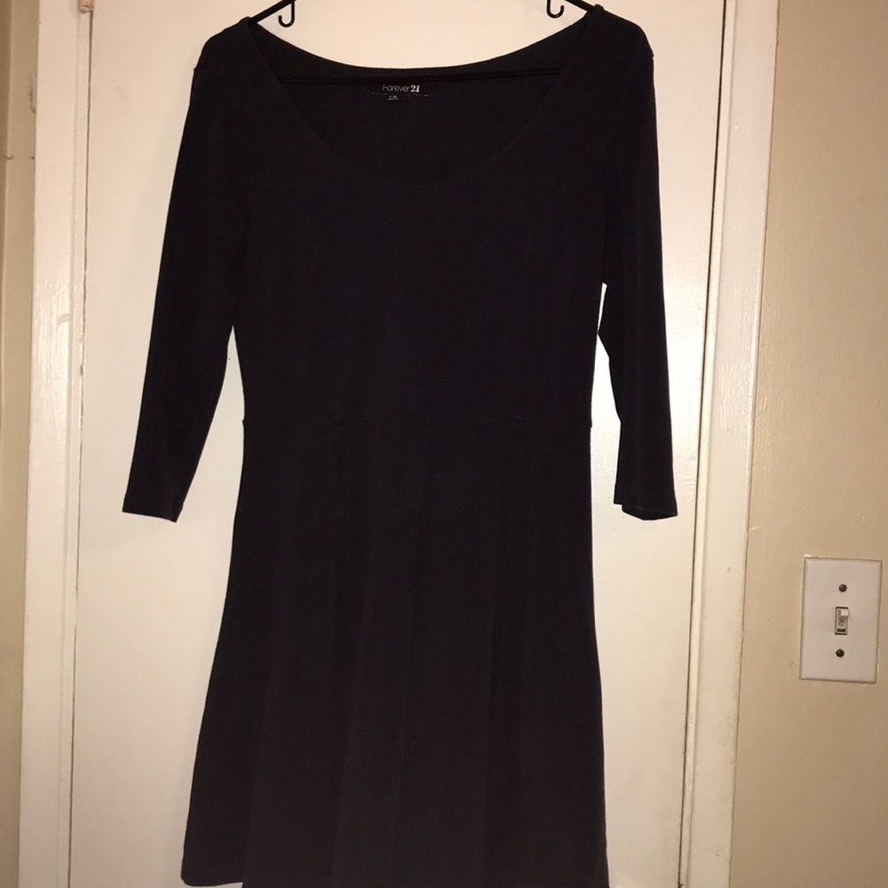 Navy blue dress