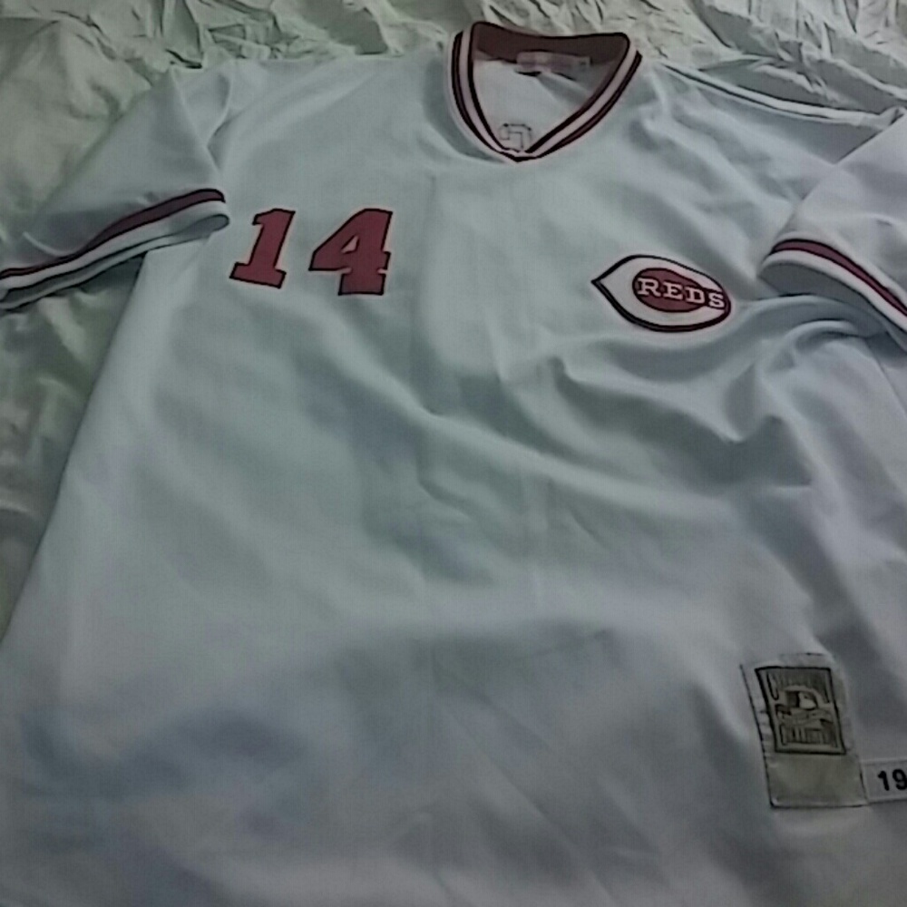 Mitchell & Ness Pete Rose Jersey