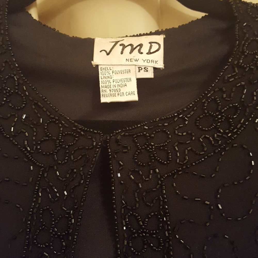 Black Sequined Jacket - image 2