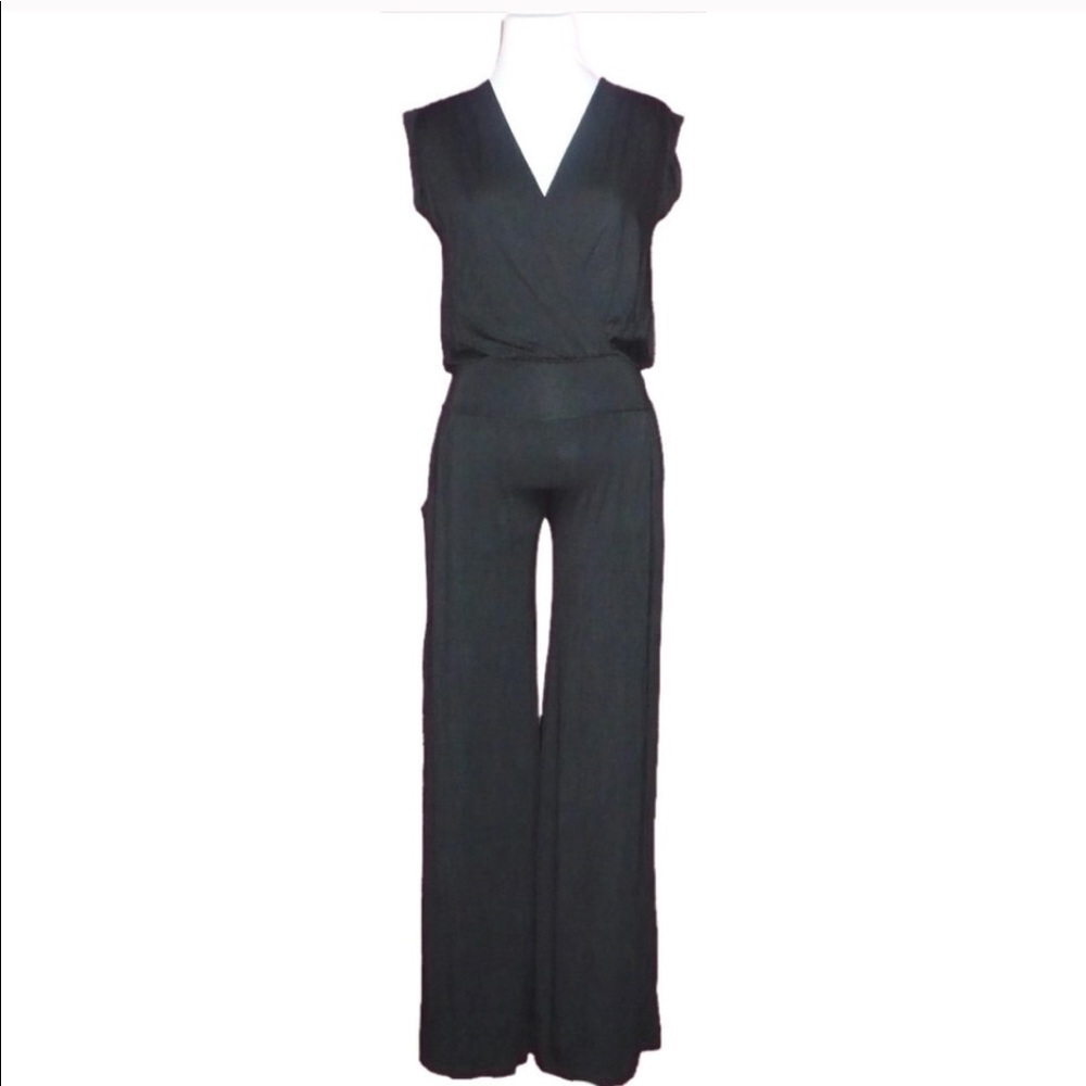 Fighting eel black jumpsuit