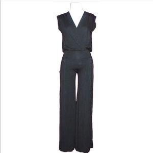 Fighting eel black jumpsuit