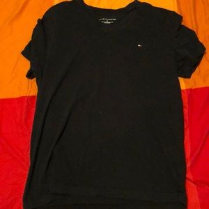 Tommy Hilfiger v neck black