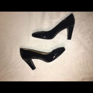 Coach Black Patent Leather Pumps